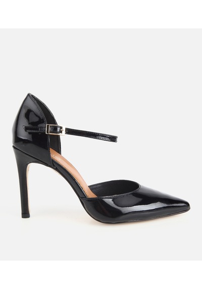 Hotiç Kadın Rugan Deri Siyah Bilekten Bağlamalı Stiletto 01ayh321930a100 01ayh321930a100 Siyah