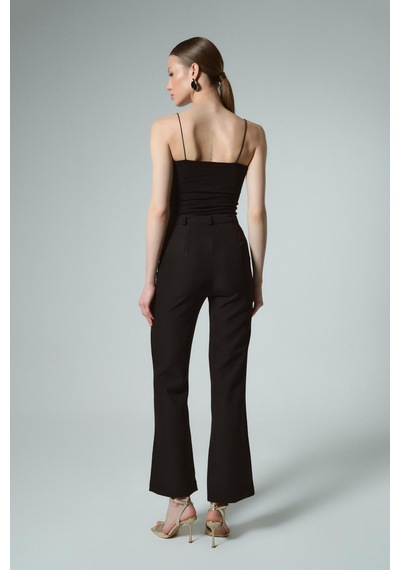 Buly Straight Pantolon Siyah