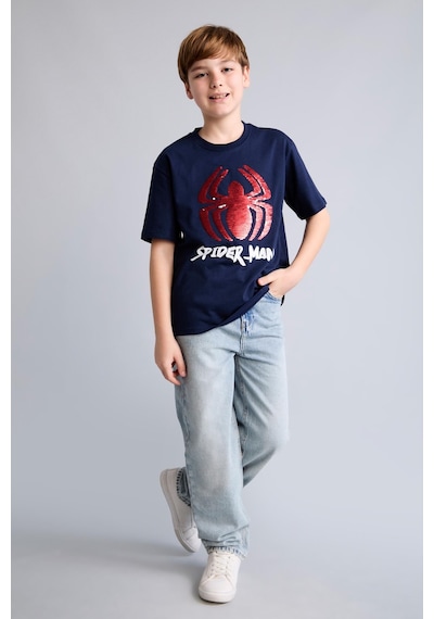 Defacto %100 Pamuk Loose Fıt Düz Paça Açık Mavi Jean Pantolon Erkek Çocuk H2152a826aunm39 Mavi-nm39