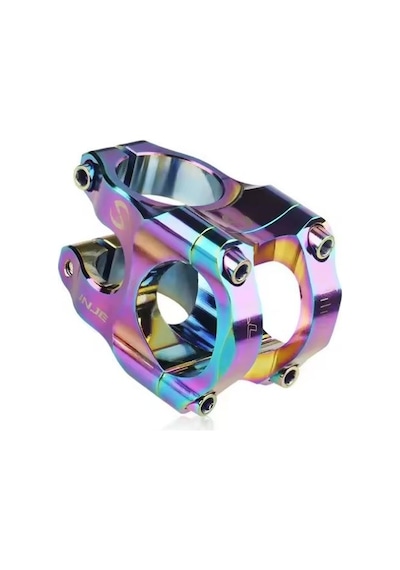 Lunje Bisiklet Boğazı 31.8mm Rainbow Çok Renkli