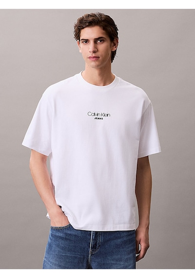 Calvin Klein T-shırt-8527 Beyaz