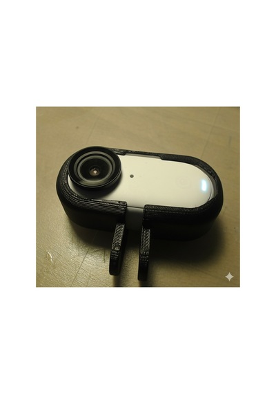 Insta360 Go 3 Yatay Çekim Aparatı Siyah