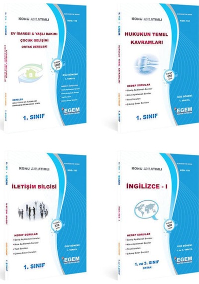 Aöf Ev İdaresi Baskı Modüler 5 Ders Güz Konu Anlatımı Seti
