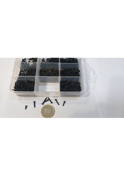 800 Parça Mini Vida 2.2 MM Elektronik Pcb Metal Ağaç Plastik için