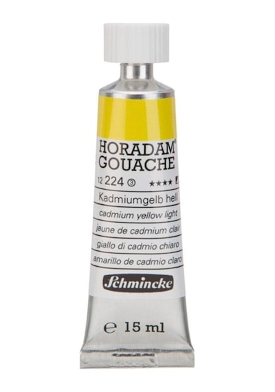 Schmincke Horadam Gouache Artist Guaj Boya 15 Ml Seri 3 224 Cadmium Yellow Light Çok Renkli