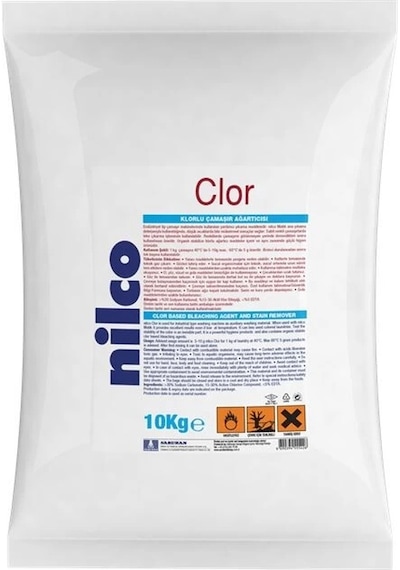 Nilco 32000058 Klorlu Çamaşır Ağartıcı Ve Leke Çıkarıcı 10 Kg