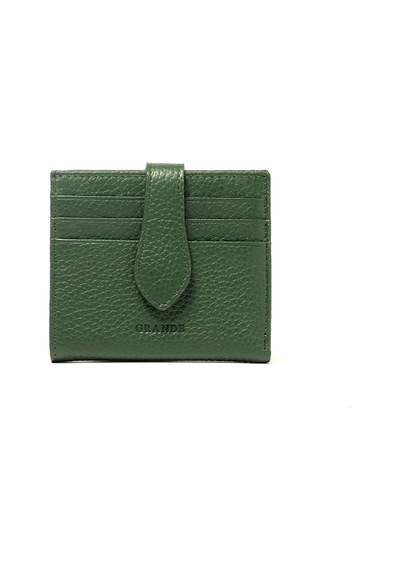 Yeşil Cüzdan & Kartlık Unisex 800 Grande Deri Cüzdan Kartlık