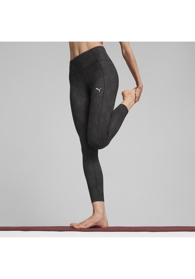 Puma Studio Hw 7/8 Aop Tight Kadın Tayt-siyah