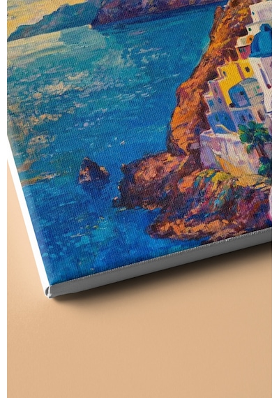 Webstyle Sayılarla Boyama Seti Kasnaklı Akdeniz Sahili 40 X 50 Cm