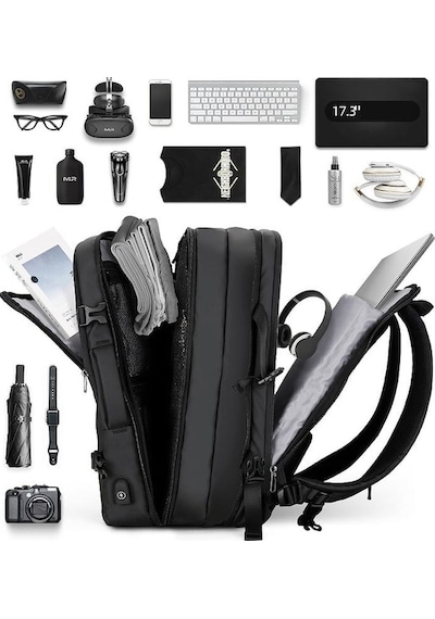 Mark Ryden Pathrato Mr8057 Usb Şarj Portlu Genişletilebilir Siyah