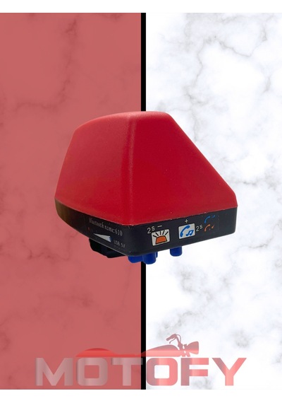 Motosiklet Bisiklet Işıklı Flaşlı Mp3 Çalar Multimedya - Usb Şarj Özellikli - Bluetooth Telefon Görüşme Özelliği