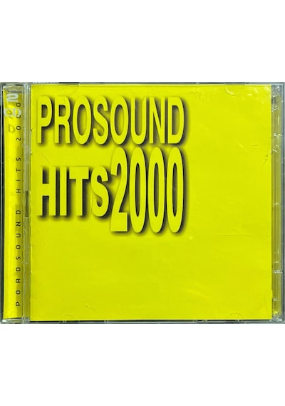Müzik Cd Sidir Plak Değildir Cd Prosound Hits 2000 Double Cd