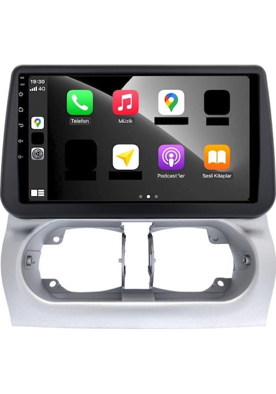 Opel Corsa C Üst Bilgi Ekran Yerine Android Multimedya Sistemi 6-128 Myway 2000-2006 9"