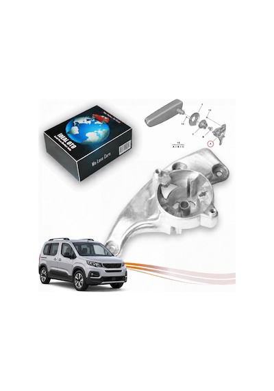 Peugeot Rifter K9 2018 Ve Sonrası İçin Sürücü Koltuğu Sağ Kolçak Tamir Seti Kol Dayama Onarım Parçası Oem 1684934980
