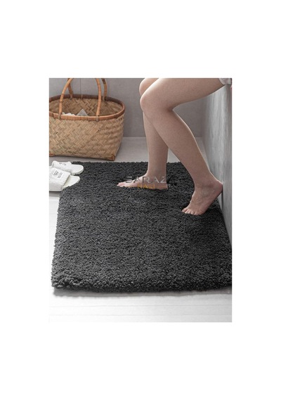Su Emici Banyo Ayak Halısı Havlusu Pofuduk Kaymaz Yıkanabilir Tüylenmez 40 X 60 Beyaz Diğer