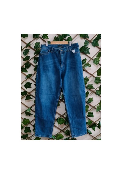 Çınar Boutique Mom Jeen Kot Pantalon Mavi Mavi
