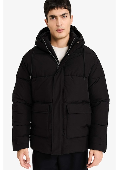 Defacto Su Geçirmez Slim Fit Mont G7526ax25wnbk27 Siyah-bk27