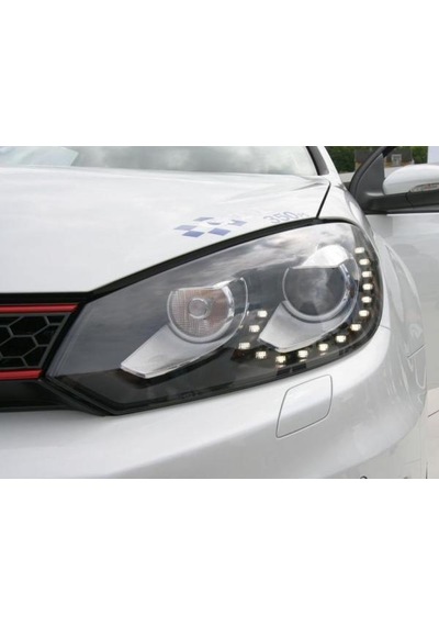 Autogp Vw Golf 6 Ön Far Lambası R20 Model Bi-xenon 15 Led