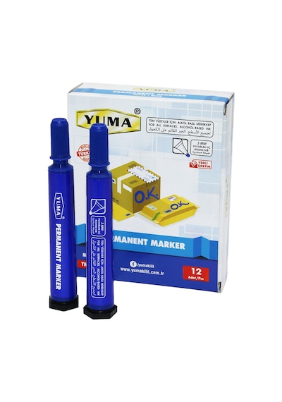 Mavi Koli Kalemi - Yuvarlak Uç - 3 Mm