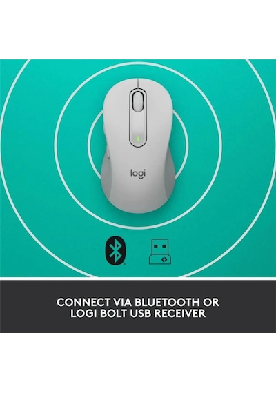 Logitech M650/m650l Kablosuz Bluetooth Fare Sessiz Ofis Dizüstü Fareler M650 Black M221