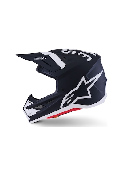 Alpinestars S-m7 Dasher Off-Road Kaskı Siyah Beyaz