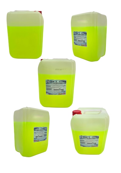 Profesyonel Fırçasız Oto Yıkama Şampuanı 20 Kg X 5 Ekonomik Set