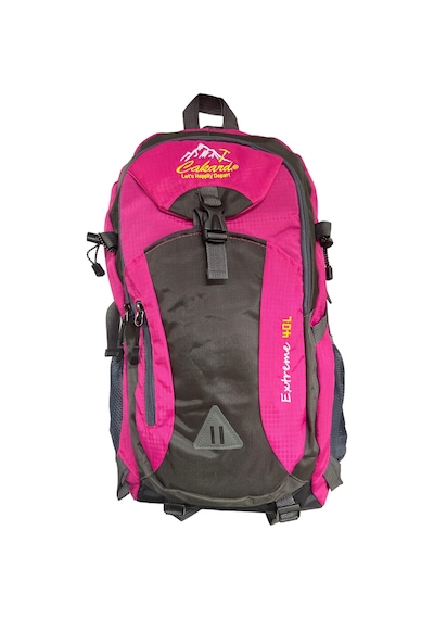 Cakard Kaliteli Astarlı Su Geçirmez Unisex Hafif Dağcı Kamp Gezi Seyahat Sırt Çantası 40 Lt. 32x52cm Pembe