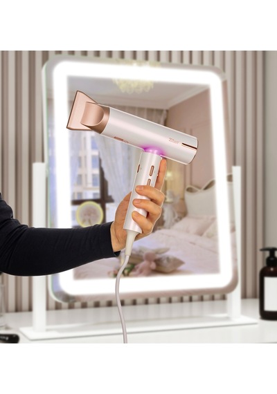 Zln9181 Athena Pro Iyonizerli Saç Kurutma Fön Makinesi 1800w 3 Isı Ve 3 Hız Ayarı, Iyonik
