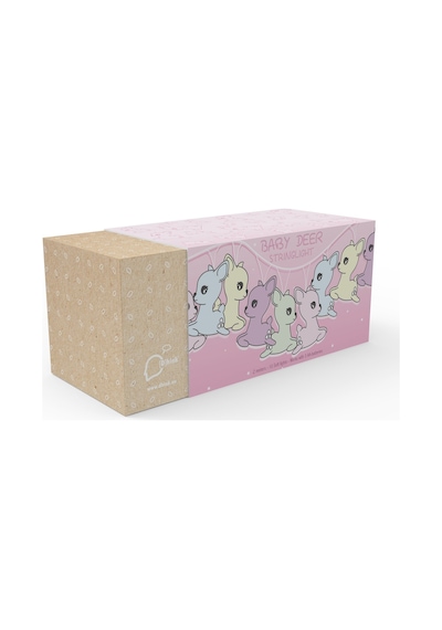 Dhink Deer String Ledli Zincir Gece Lambası Çok Renkli