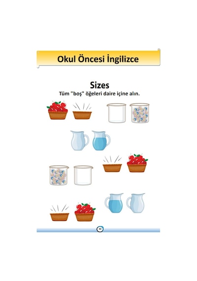 Okul Öncesi Ingilizce Eğitim Seti Pdf Kitap