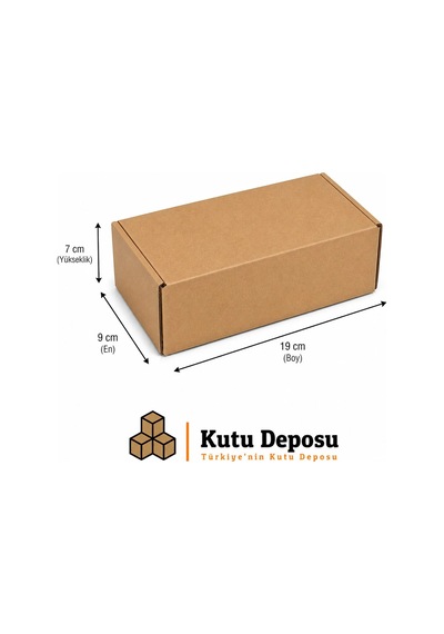 9x19x7 Cm E-ticaret Ve Kargo Kutusu 100 Adet