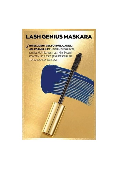 True Lash Genius Maskara 10 Ml - Blackest Black 09