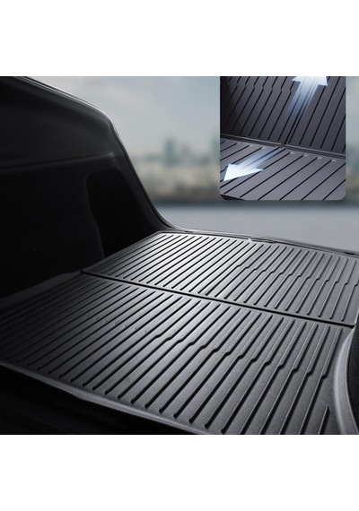 Tesla Model Y Juniper 2025+ Uyumlu Tpe 3d Bagaj Havuzu Seti - Kokusuz Ve Tam Uyumlu Standart
