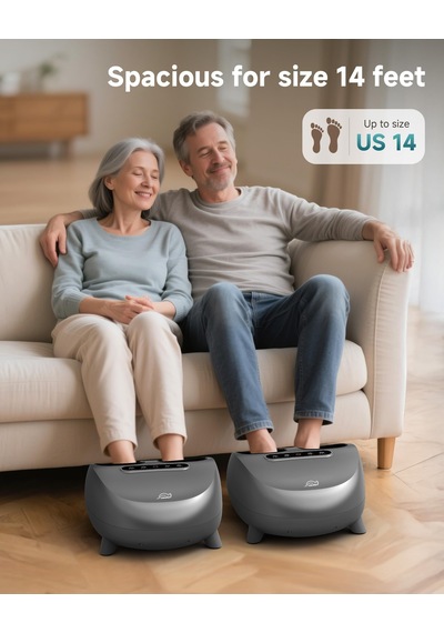 Snailax Elektrikli Ayak Masajı, Shiatsu Ayak Masajı, Isı Derin Yoğurma Silindirleri İle Plantar Fasiit İçin Sıkıştırma, Kadınlar / Erkekler İçin Hediyeler, Ayakkabı Numarası 48 Snailax Elektrikli Ayak Masajı, Shiatsu Ayak Masajı, Isı Derin Yoğurma Silindirleri İle Plantar Fasiit İçin Sıkıştırma, Kadınlar / Erkekler İçin Hediyeler, Ayakkabı Numarası 48