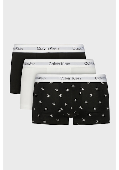 Calvin Klein Erkek Boxer Lv00nb4389 3th Siyah-beyaz-siyah Siyah-beyaz-siyah