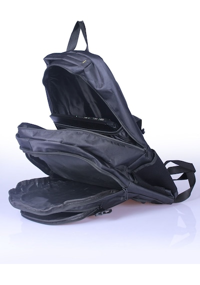 Sr-02 Dağcı 17-18.4 Inch Laptop Bölmeli Büyük Boy Sırt Çantası,dağcı Çantası,seyahat Kamp Çantası Siyah