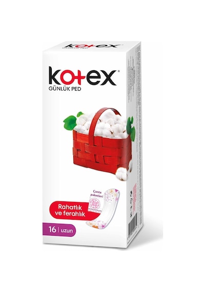 Kotex Anydays Uzun Günlük Ped 16'lı