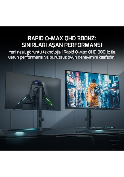 Gamepower Rapid Q-max 27 0.5ms Qhd 300hz Fast Ips 10 Bit Rgb Cece5gmp0057