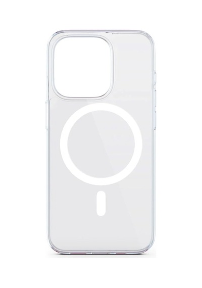 Epico Apple iPhone Uyumlu  15 Pro Mag+ Hero Kılıf Transparent Şeffaf
