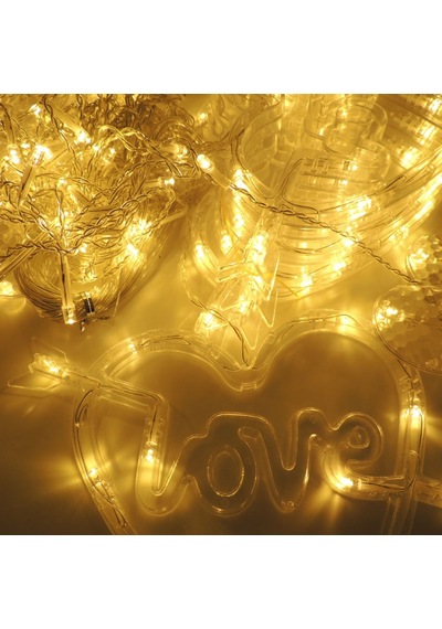 Sunlight Love Sarkıt 6'Lı Set Ledli Aydınlatma 3M 8 Mod Gün Işığı