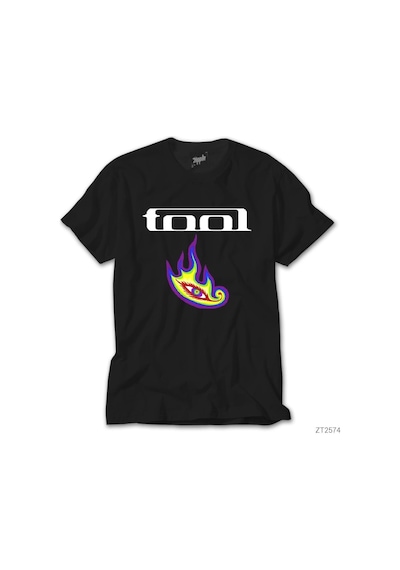 Tool Colors Eye Siyah Tişört Siyah