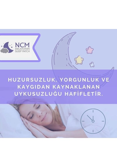 Sleep Uyku Destek Bitkisel Takviye 3mg , Lavanta Yağı, Gül Yağı 60 Günlük