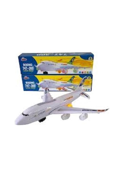 Uçak Oyuncak 30 CM Airbus A380 Işıklı ve Sesli Oyuncak