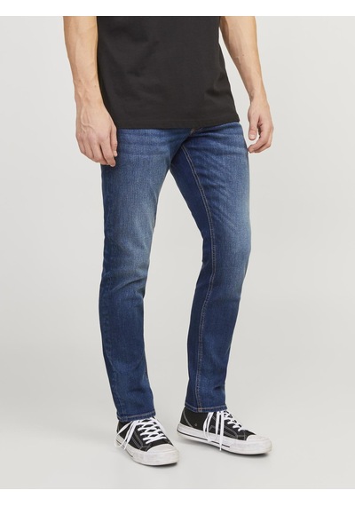 Jack & Jones Erkek Slim Fit Düsük Bel Jean - Glenn - 12109970 Blue Denim