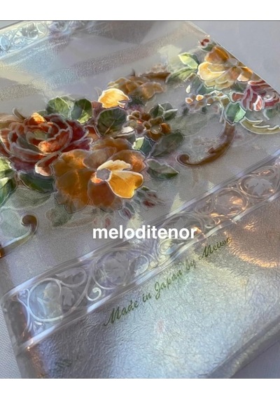 Tr Meiwa Parlak Yanardöner Yaldızlı Lüks Desenli Şeffaf Pvc Muşamba Masa Örtüsü Koruyucu Turuncu 100 X 140 Diğer