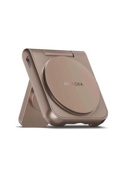 Magduo 2in1 Katlanabilir 15w Telefon Ve 2.5w Saat Masaüstü Hızlı Şarj Standı - Gold