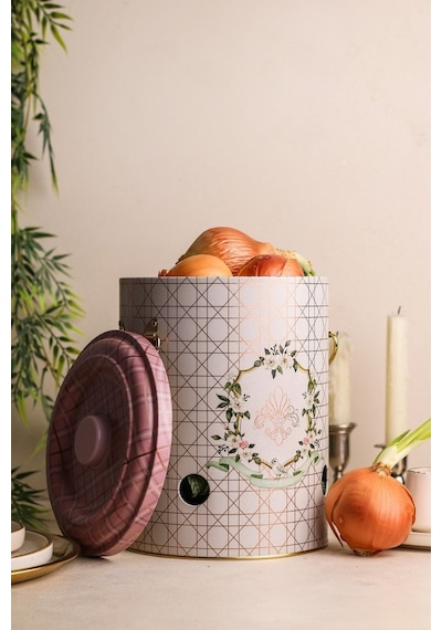 Rosy Desenli Patateslik, Patates Sepeti, Sebzelik Er181-u7 Desenli