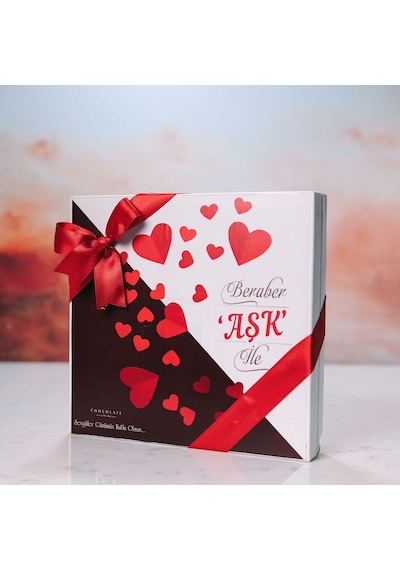 Sevgilime Sargılı Madlen Çikolata Beraber Aşk İle 48'li Paket