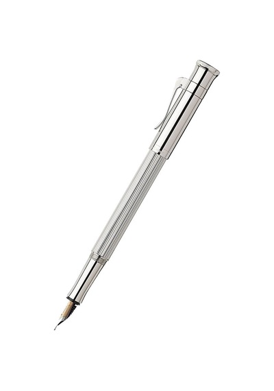 Graf Von Faber-castell Gümüş Kaplama Dolma Kalem, Ob Uç 148564 Gümüş