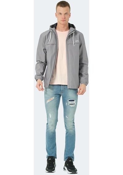 Slazenger HANGA Erkek Yağmurluk Antrasit